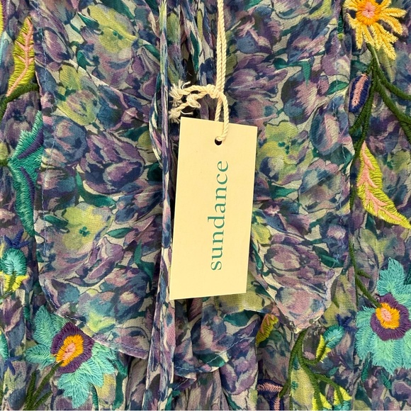 Sundance Eden Embroidered Tiered Maxi Dress - Picture 6 of 11